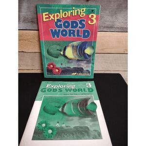 Exploring God's World Grade 3 -3rd Ed., Abeka - Student / Teacher Test/Quiz Key